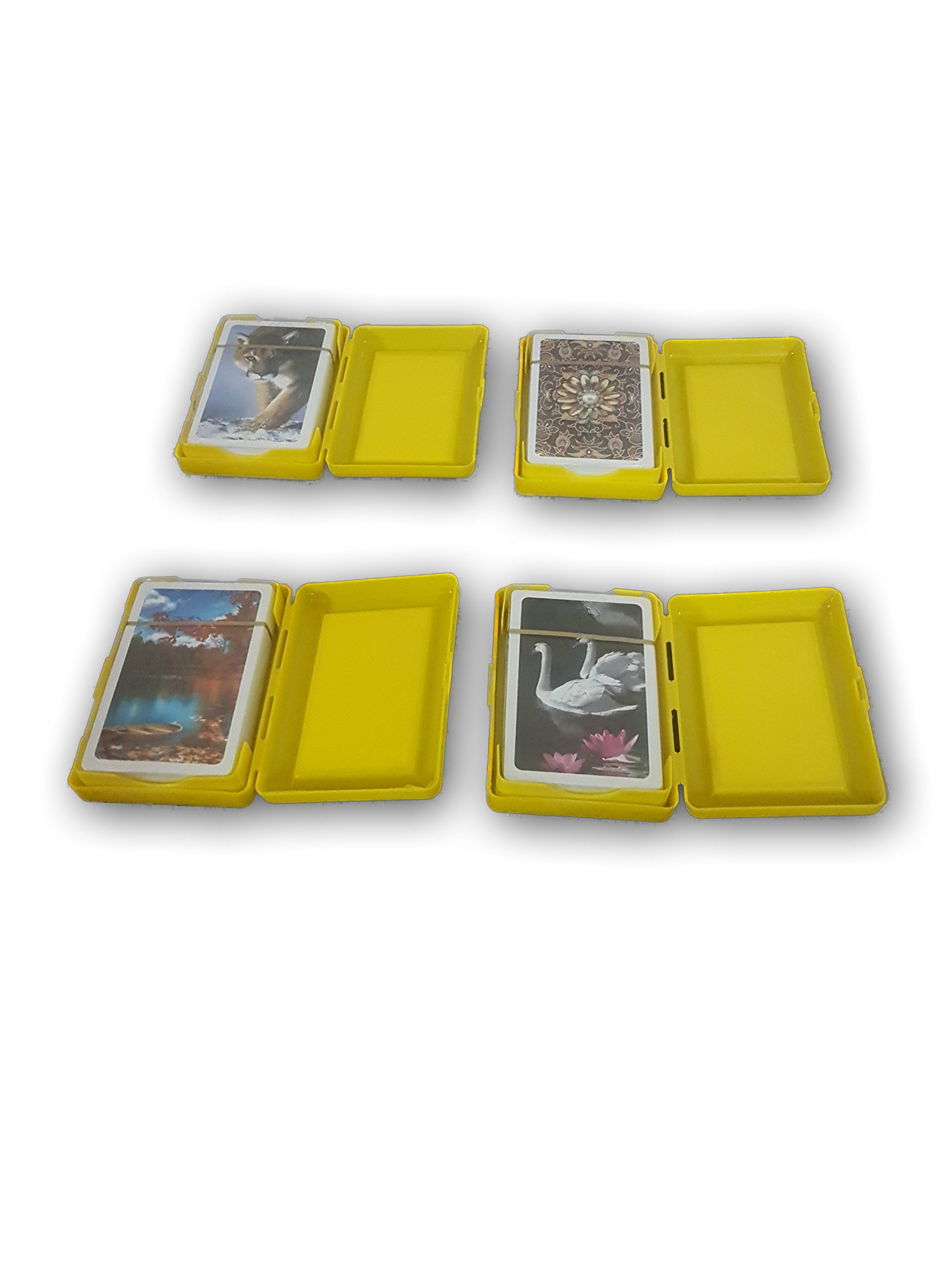 Buy Vasu Traders Apple Plastic Playing Cards(Set Of 4) Online at